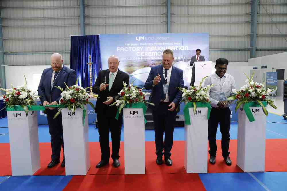 Danish company Lind Jensen Machinery is setting up a factory in Oragad, Chennai.