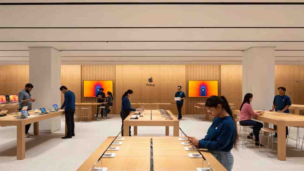 Apple's retail store in India