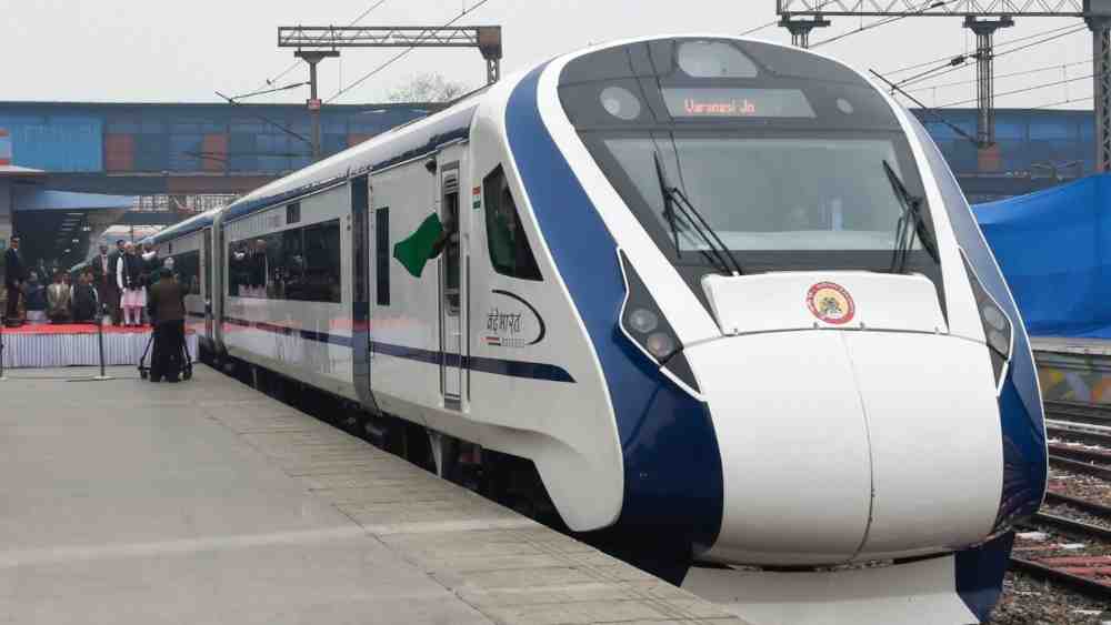 Indian Railways launched the fifth Vande Bharat Express train