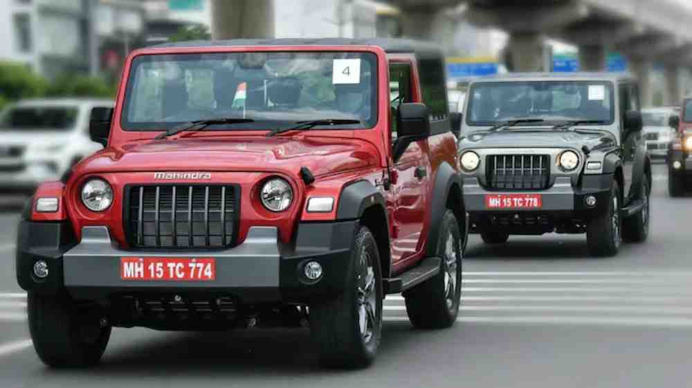 Mahindra releases updated models of its Thar SUV