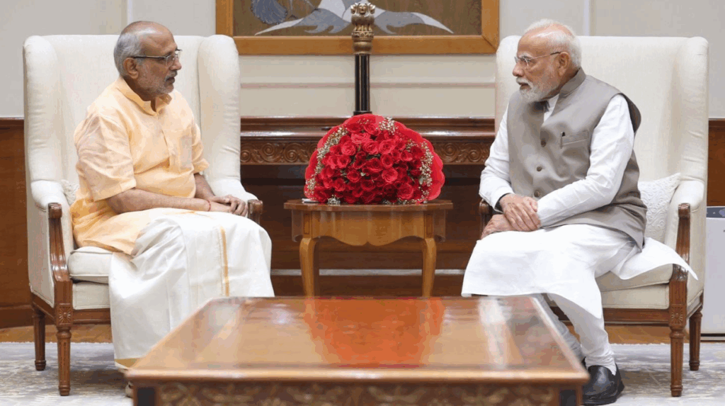 C.P. Radhakrishnan Vice President of India
