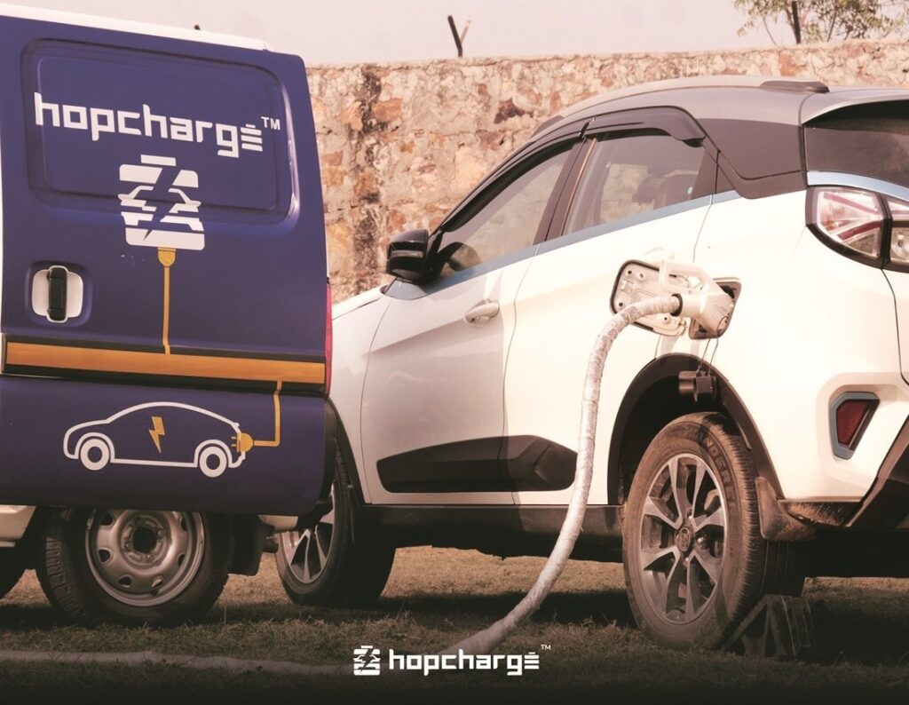 Tata EV mobile doorstep charging Delhi NCR