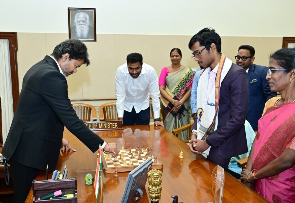 Praggnanandhaa Tamil Nadu government reward